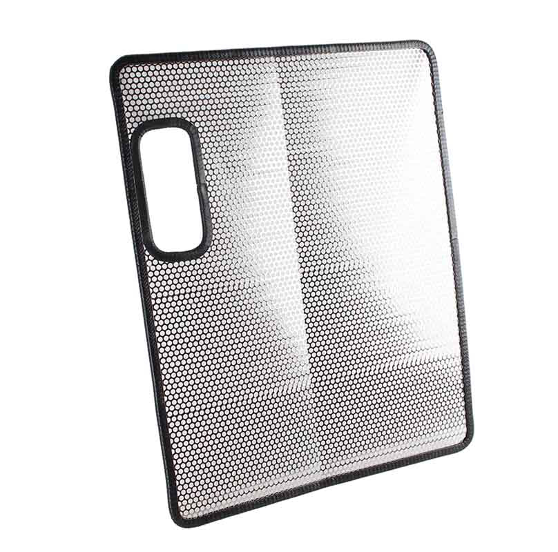 Kentrol 30440 Bug Shield for 1987-1995 Jeep Wrangler YJ - Polished Silver