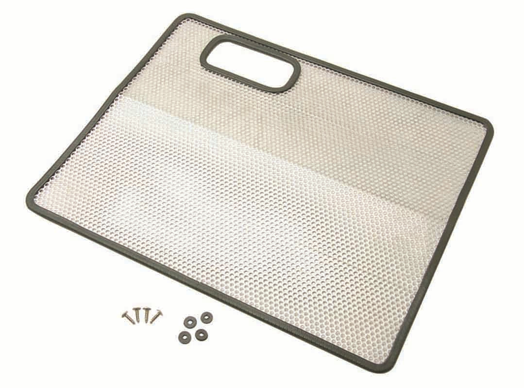 Kentrol 30440 Bug Shield for 1987-1995 Jeep Wrangler YJ - Polished Silver