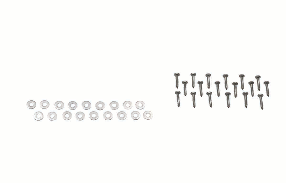 Kentrol 30465 Wire Mesh Light Guard Set 6 Piece for 1976-1986 Jeep CJ7 - Polished Silver