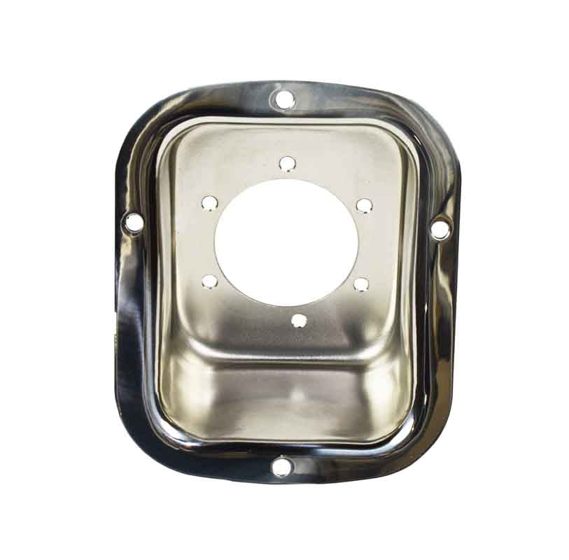 Kentrol 30468 Gas Filler Neck for 1976-1995 Jeep CJ Wrangler YJ - Polished Silver