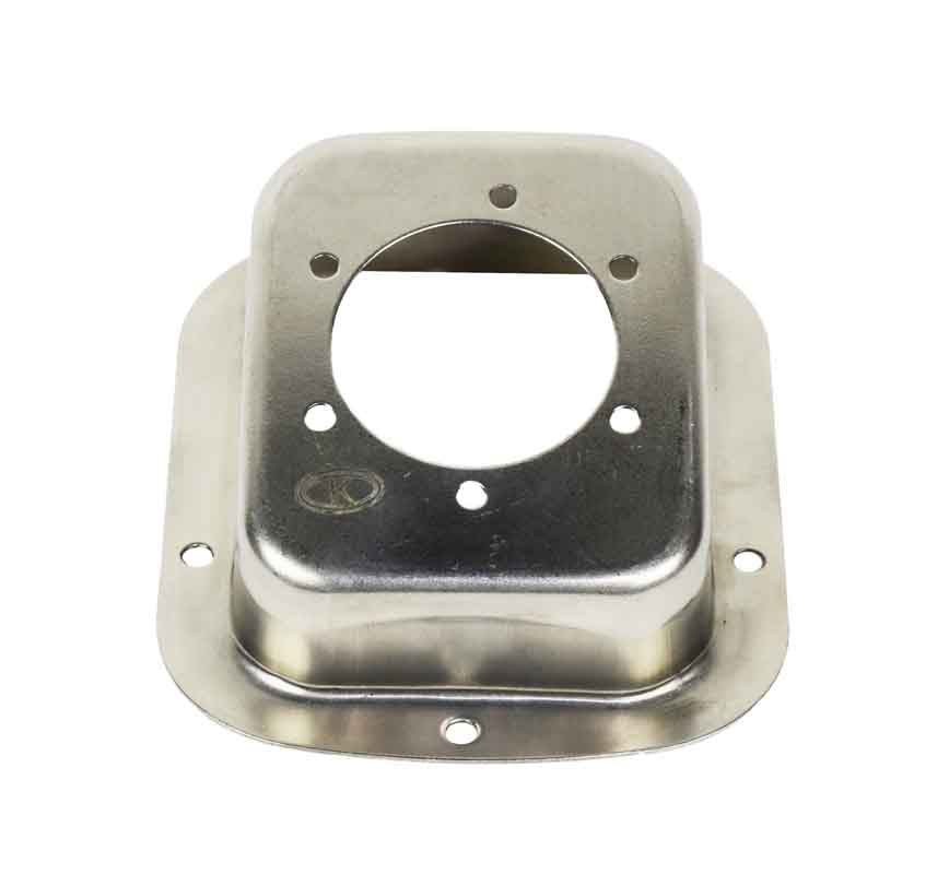 Kentrol 30468 Gas Filler Neck for 1976-1995 Jeep CJ Wrangler YJ - Polished Silver
