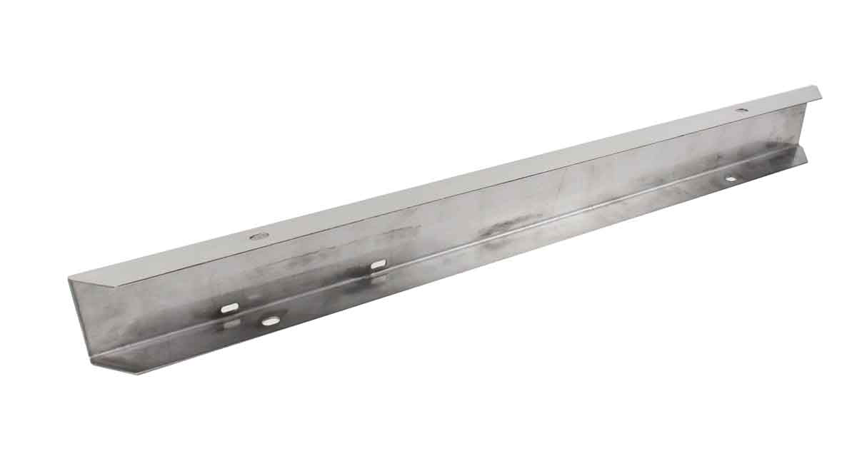 Kentrol 30471 42in Front Bumper No License Plate Holes for 1955-1986 Jeep CJ5 CJ7 CJ8 - Polished Silver