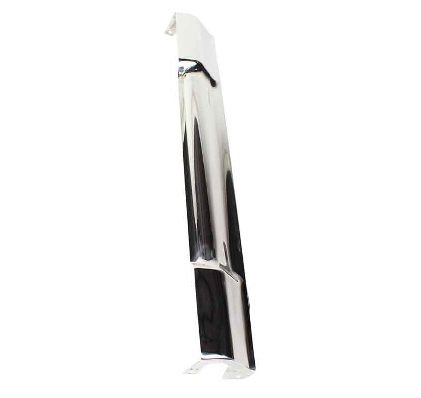 Kentrol 30479 Frame Cover for 1997-2003 Jeep Wrangler TJ - Polished Silver