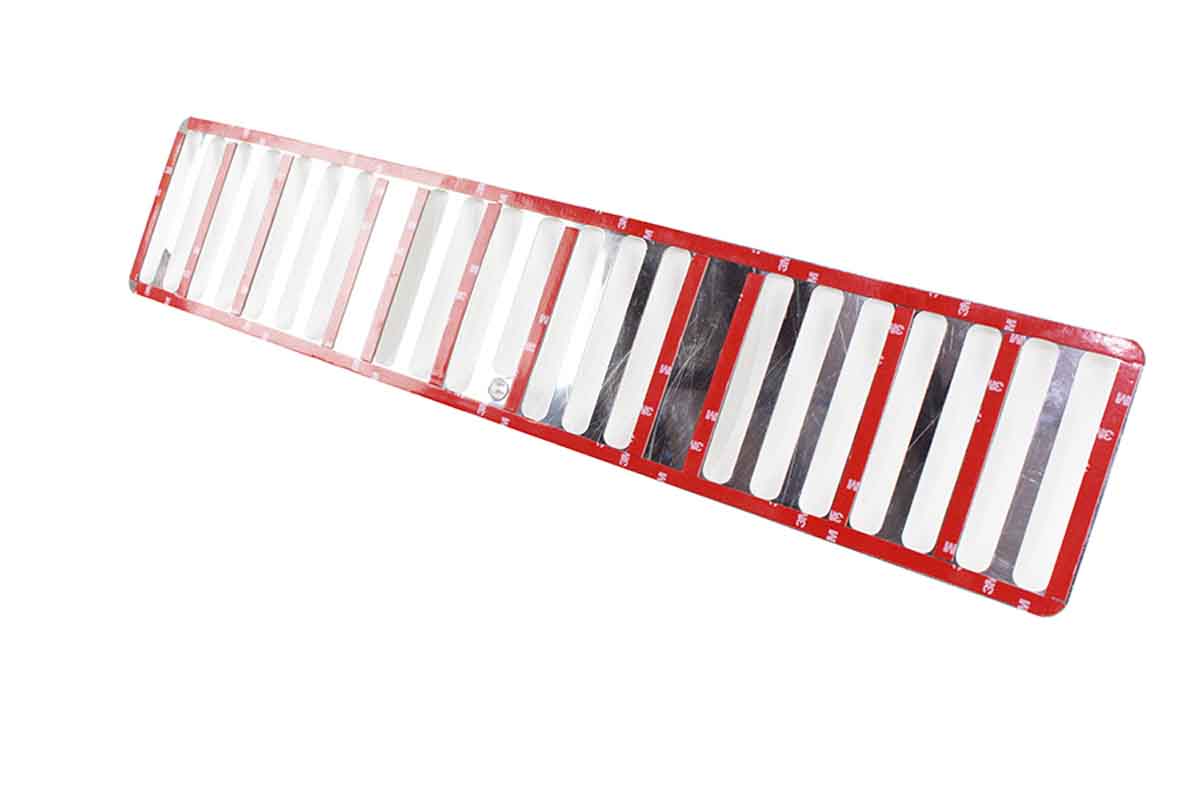 Kentrol 30495 Hood Vent for 1997-2006 Jeep Wrangler TJ LJ - Polished Silver