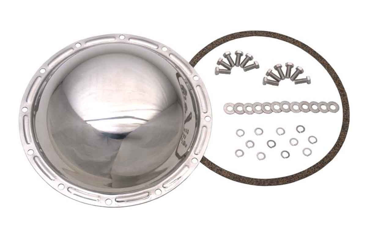 Kentrol 304M20 Rear Differential Cover Model 20 for 1976-1986 Jeep CJ5 CJ7 CJ8 - Polished Silver