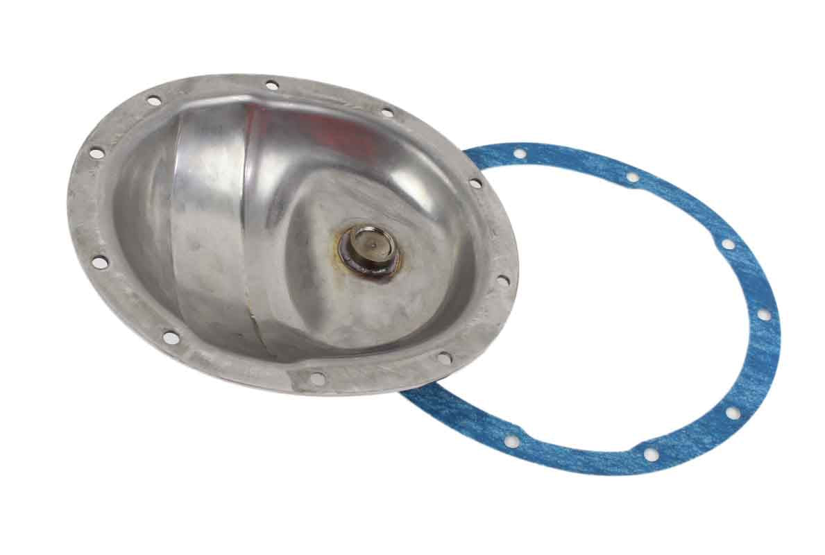 Kentrol 304M35 Rear Differential Cover Model 35 for 1987-2006 Jeep Wrangler YJ TJ - Polished Silver