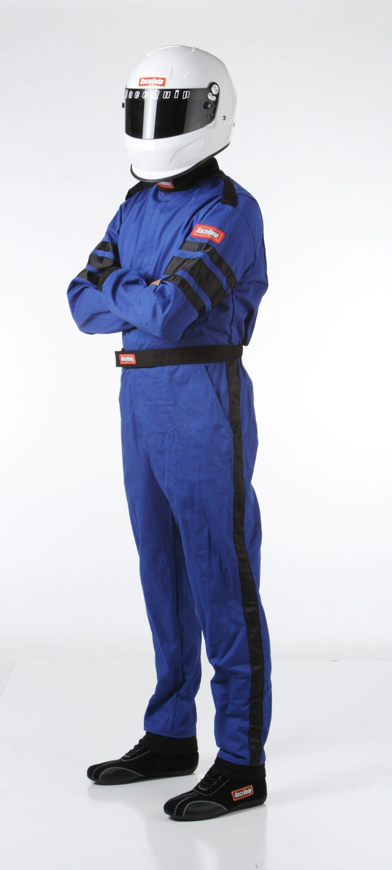 RaceQuip 110025 Blue SFI-1 1-Layer Suit - Large