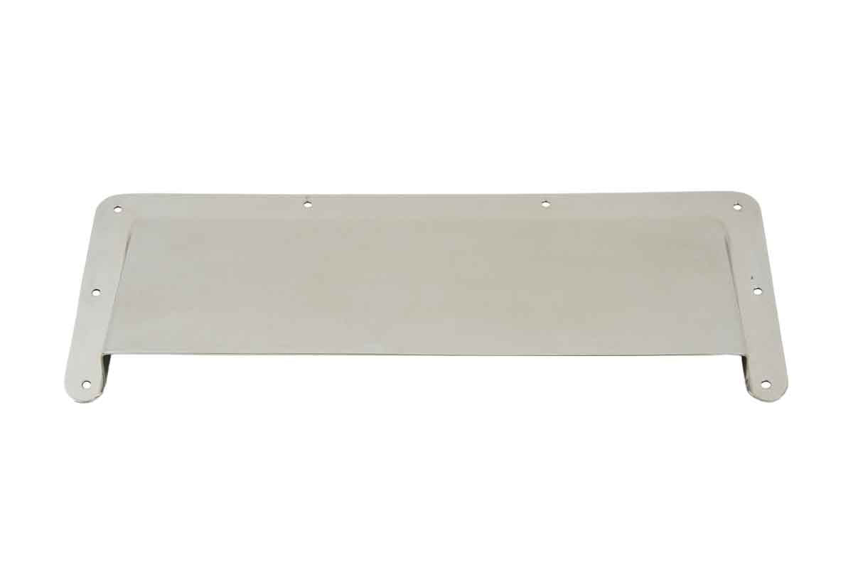 Kentrol 30507 Hood Vent Air Scoop for 1978-1995 Jeep CJ Wrangler YJ - Polished Silver