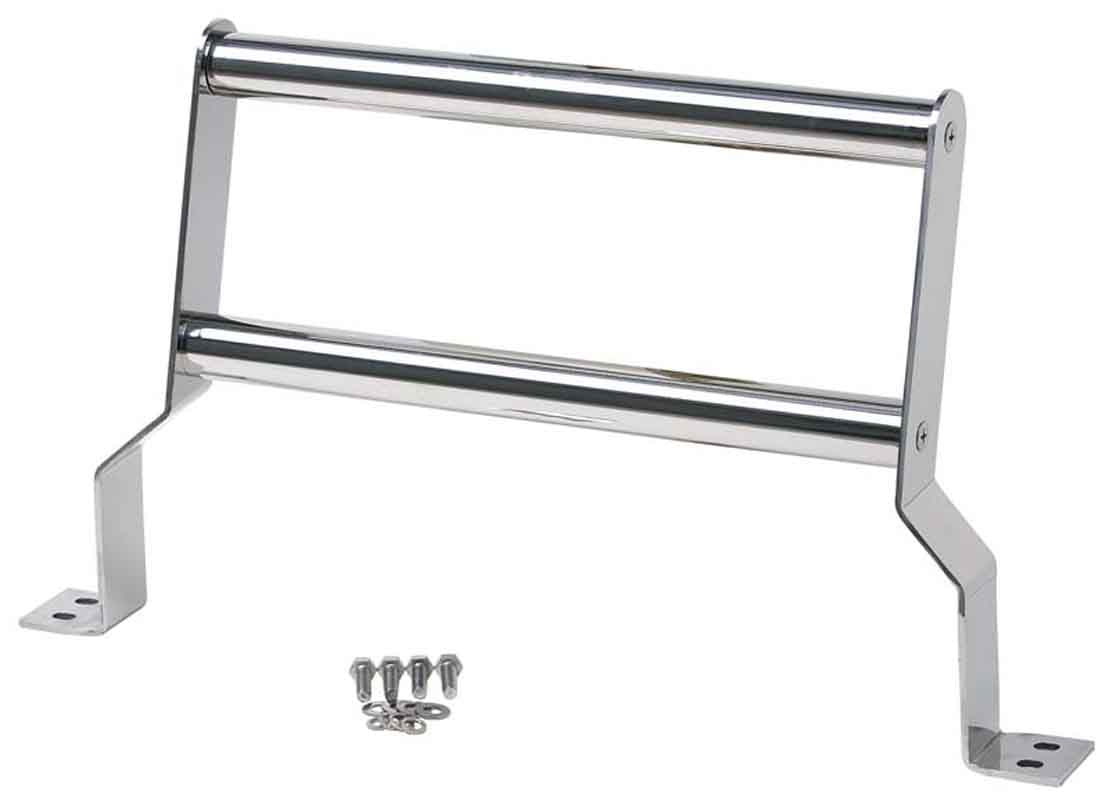 Kentrol 30515 Grille Guard for 1987-2006 Jeep Wrangler YJ TJ LJ - Polished Silver