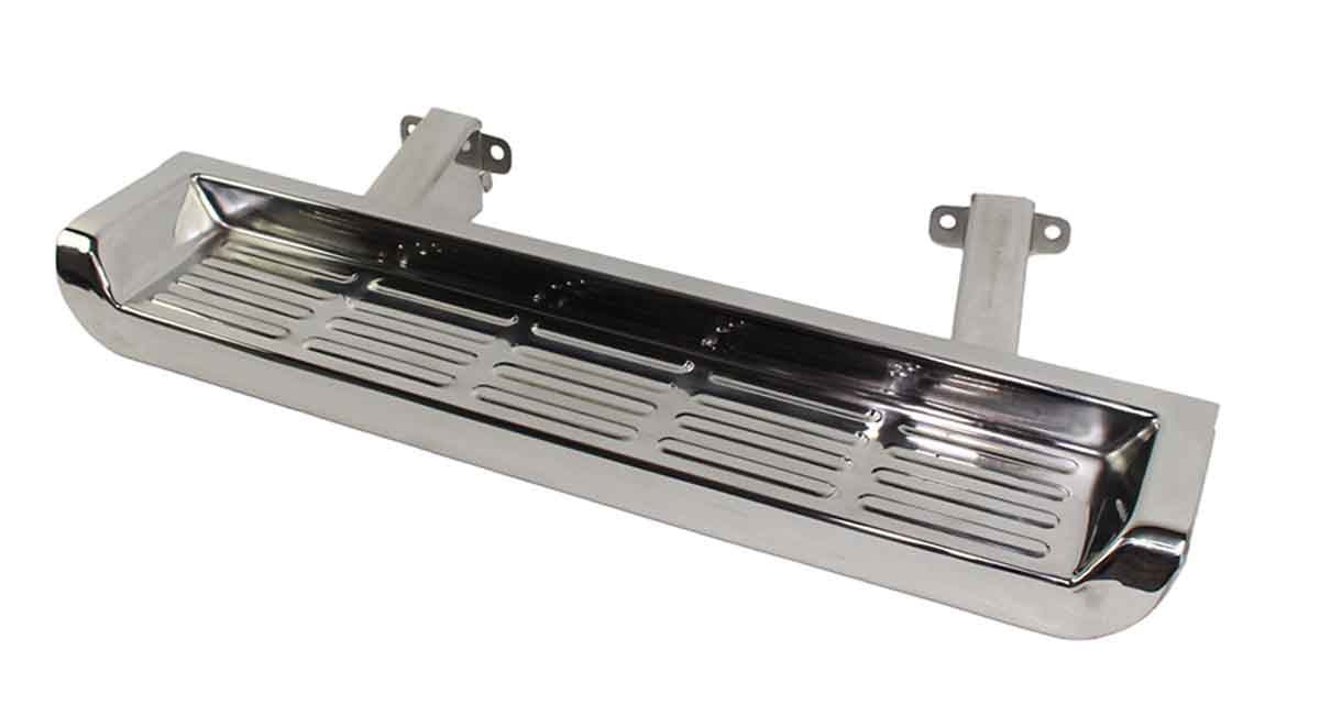 Kentrol 30518 Side Steps Pair for 2002-2006 Jeep Wrangler TJ - Polished Silver