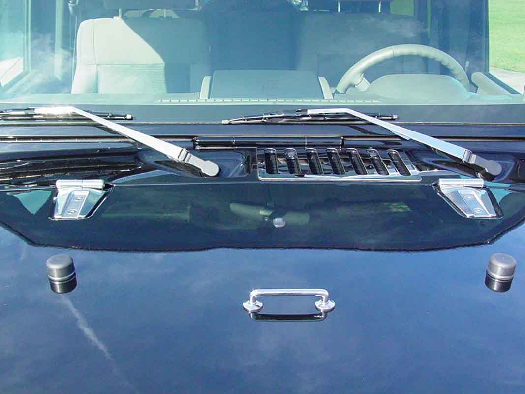 Kentrol 30535 Footman Loop for 1997-2006 Jeep Wrangler TJ LJ - Polished Silver