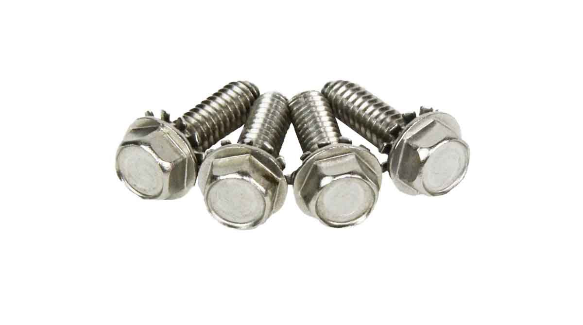 Kentrol 30549 Door Strap Pins Pair for 1976-1986 Jeep CJ5 CJ7 CJ8 - Polished Silver