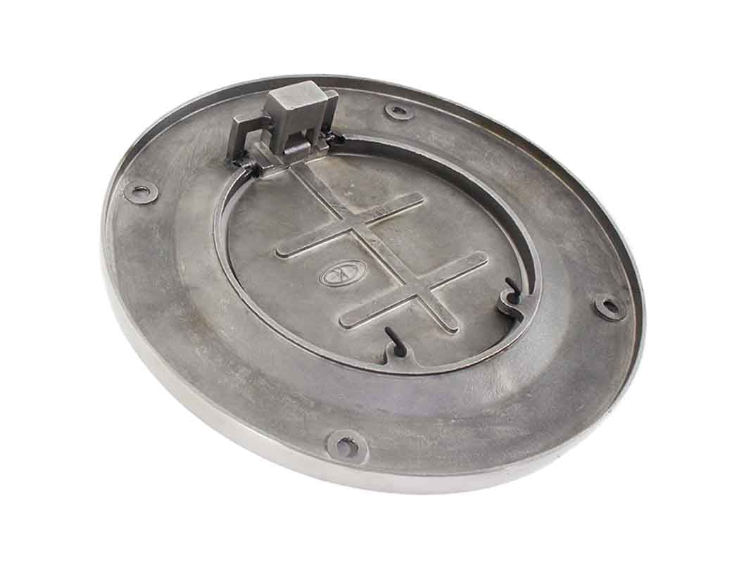 Kentrol 30553 Billet Style Gas Hatch for 1997-2006 Jeep Wrangler TJ - Polished Silver