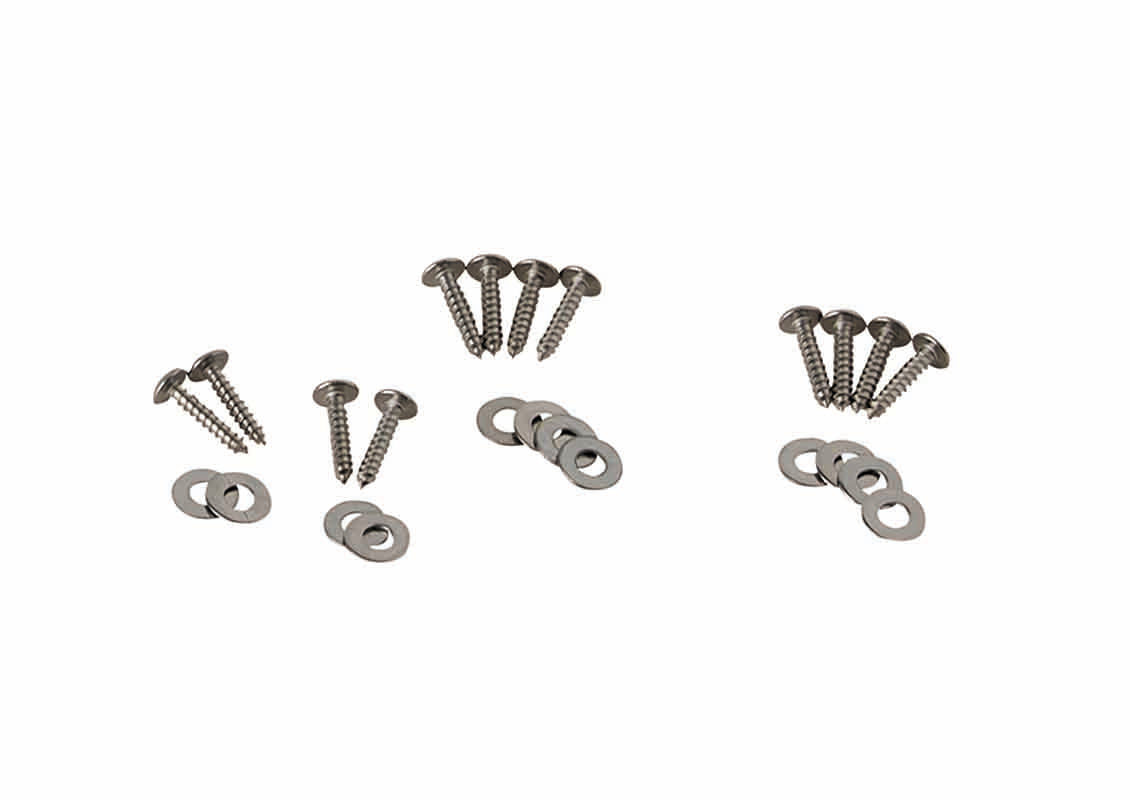 Kentrol 30558 Light Guard Set 4 Piece for 1987-1995 Jeep Wrangler YJ - Polished Silver