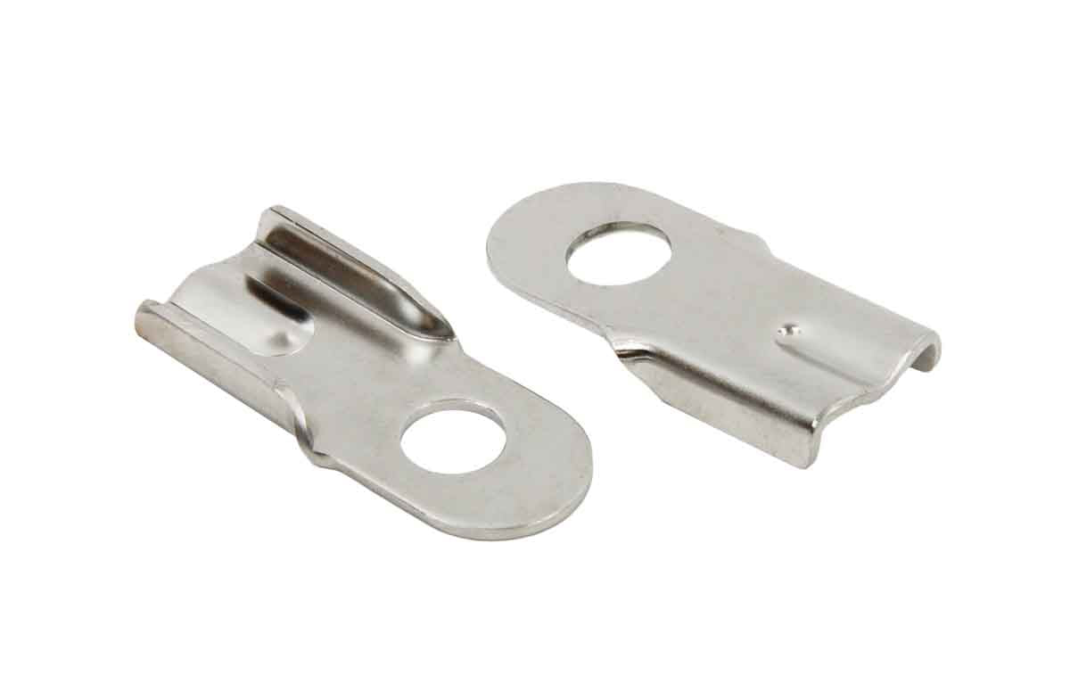 Kentrol 30564 Tailgate Latch Pair for 1976-1986 Jeep CJ7 CJ8 - Polished Silver