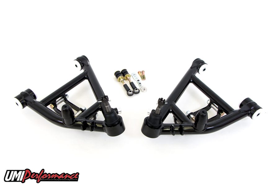 UMI Performance 3057-1-B Front Lower A-Arms Coilover Only Black
