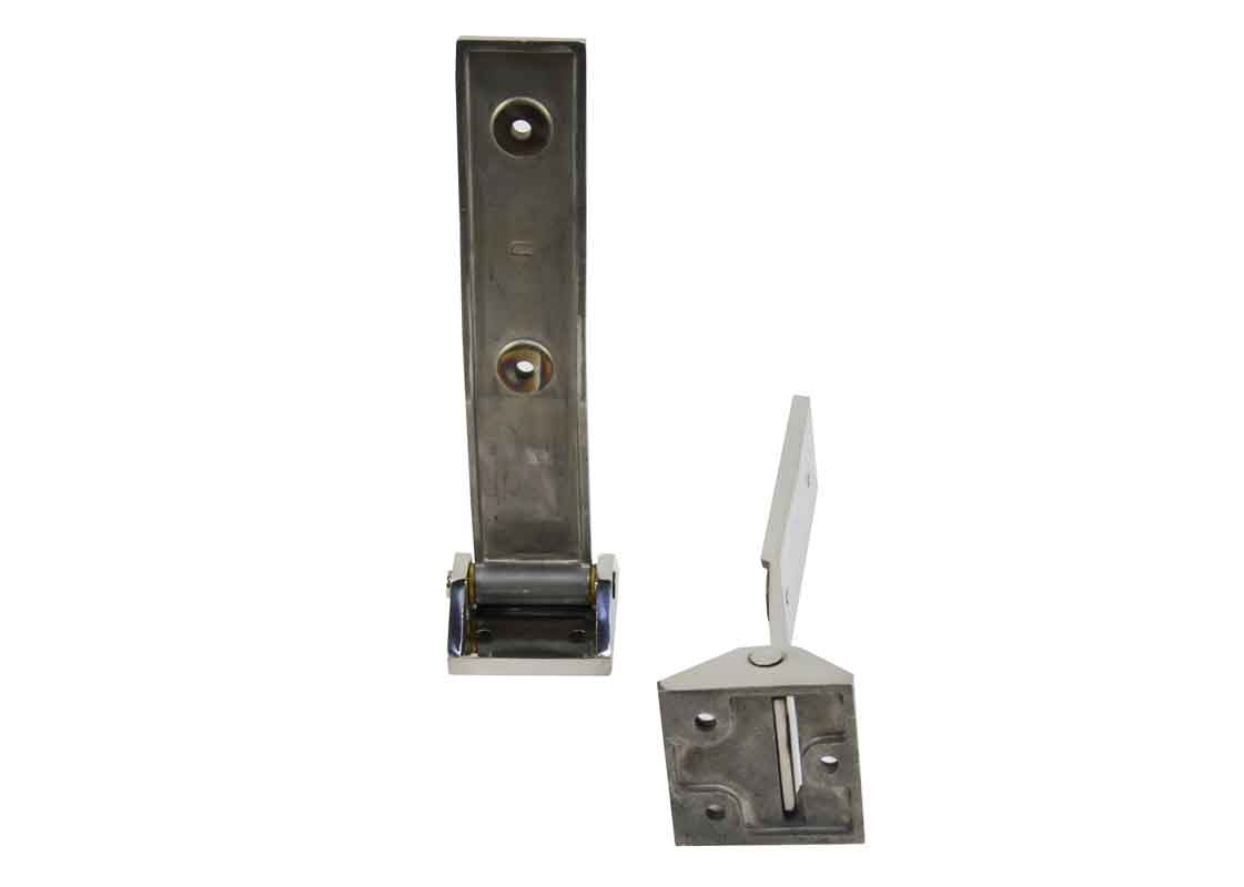 Kentrol 30578 Tailgate Hinge Pair for 2007-2018 Jeep Wrangler JK - Polished Silver