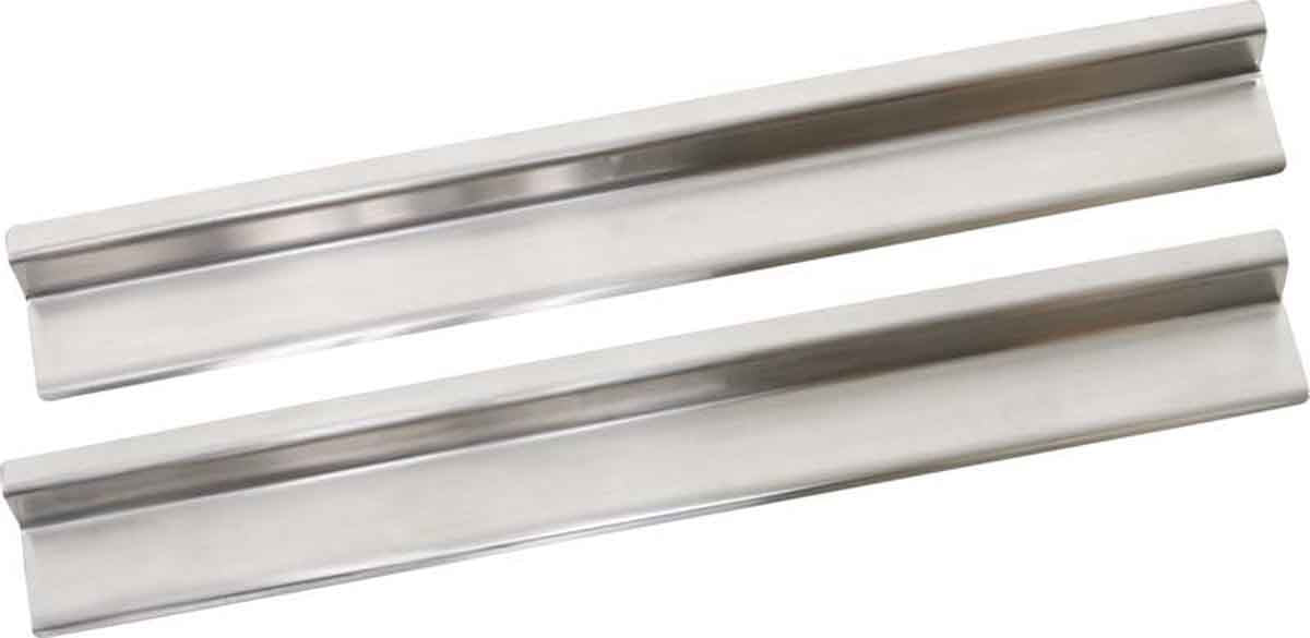 Kentrol 30584 Entry Guards Pair for 2007-2018 Jeep Wrangler JK 2-Door - Polished Silver
