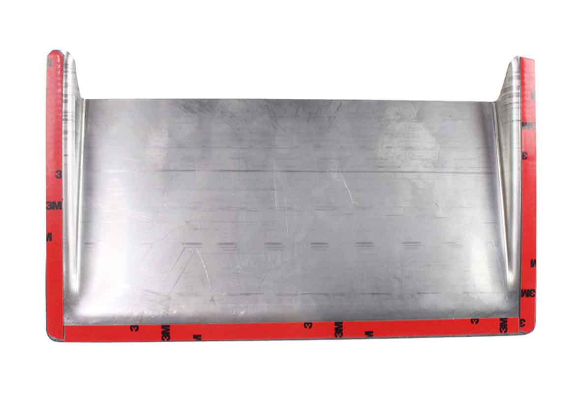 Kentrol 30589 Hood Vent Air Scoop for 2007-2018 Jeep Wrangler JK - Polished Silver