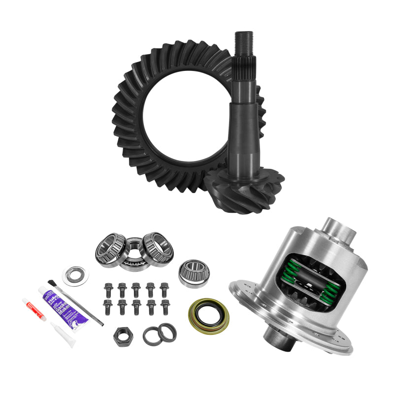 Yukon Gear & Axle YGK2204 8.25in/213mm CHY 3.07 Rear Ring & Pinion Install Kit 29 Spline Positraction