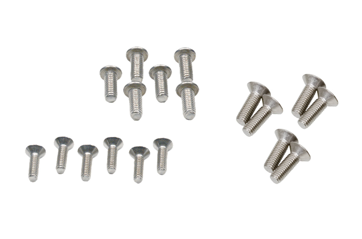 Kentrol 30719 Door Hinge Set 4 Piece for 2003-2006 Jeep Wrangler TJ LJ - Polished Silver