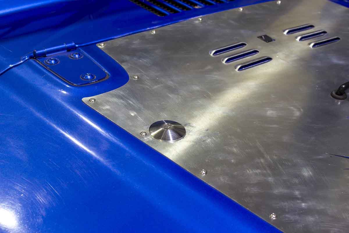 Kentrol 30723 Hood Bumper Delete Pair for 1997-2018 Jeep Wrangler TJ LJ JK - Polished Silver
