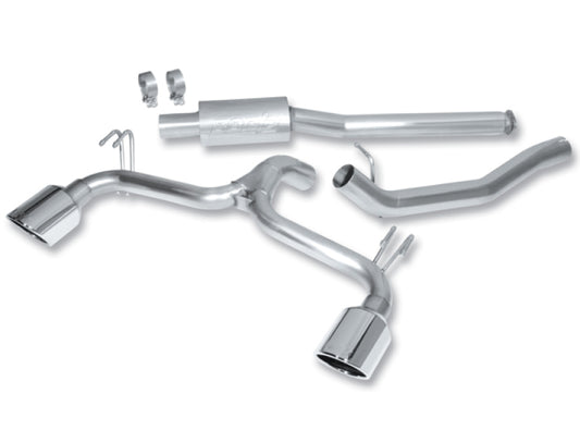 Borla 140334 09-15 Mitsubishi Lancer Ralliart 2.0L 4cyl MT 6spd AWD Catback Exhaust - #140334