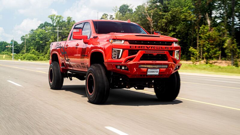 Cognito Motorsports 110-P1033 7-Inch Performance Lift Kit with Fox PSRR 2.0 Shocks for 2020-2025 Chevrolet Silverado / GMC Sierra 2500 HD / 3500 HD