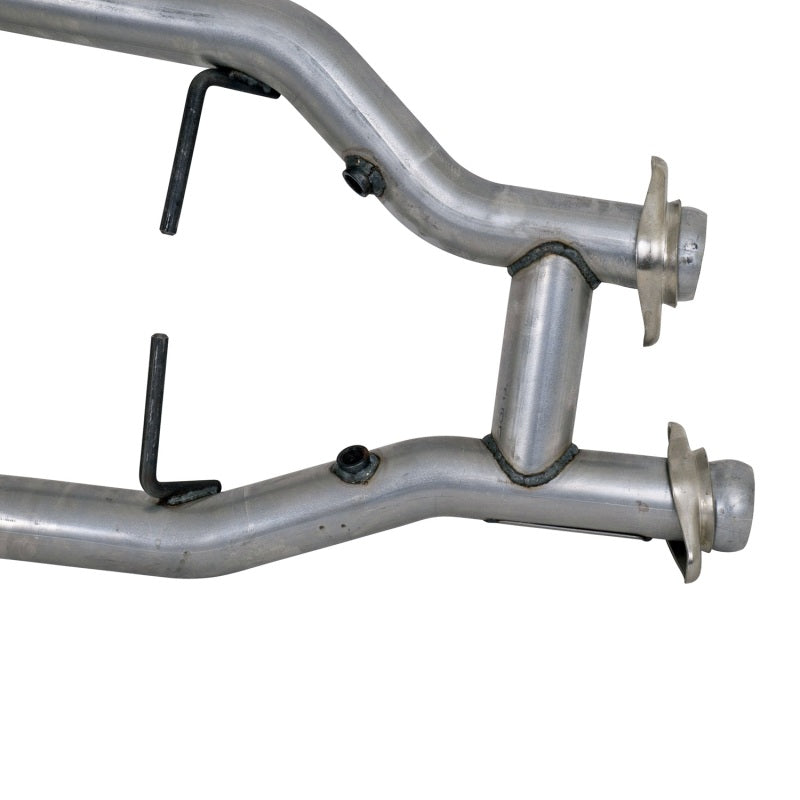 BBK Performance 1538 Short Mid H-Pipe with Catalytic Converters (2-1/2 in) for 1996-2004 Ford Mustang GT Cobra 4.6L