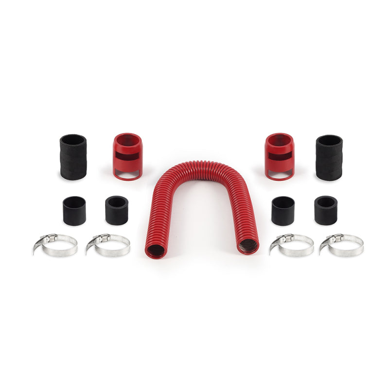 Mishimoto 24in Flexible Radiator Hose Kit Red - #MMAH-U24RD