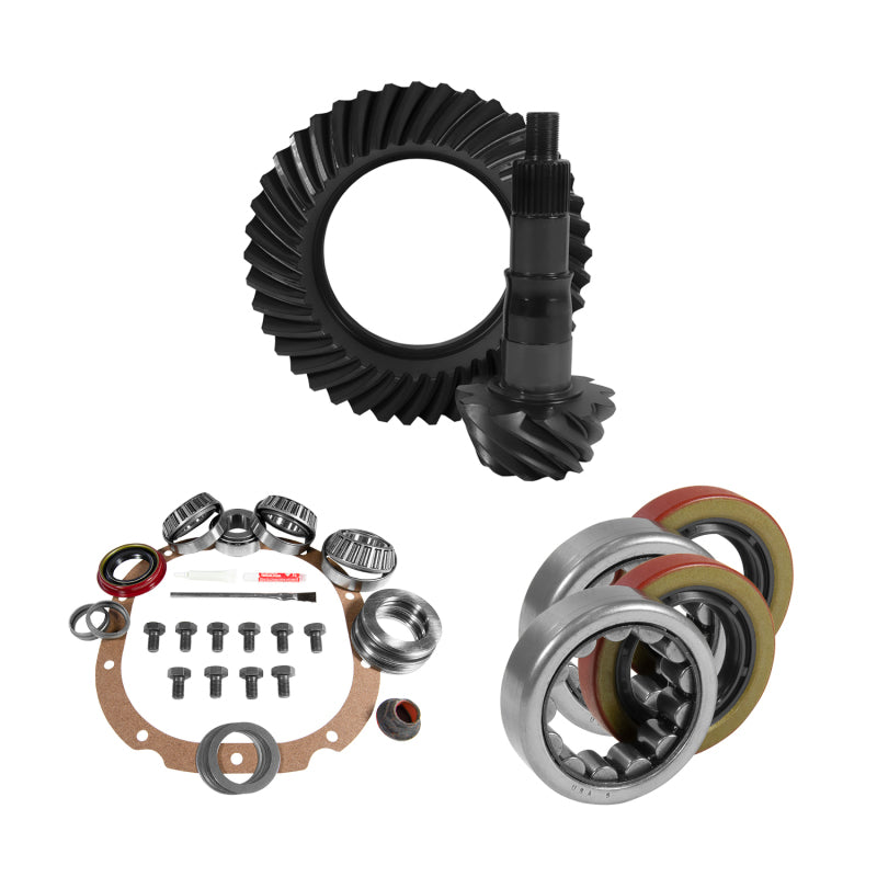 Yukon Gear & Axle YGK2216 8.8in for Ford 3.31 Rear Ring & Pinion Install Kit 2.25in OD Axle Bearings and Seals