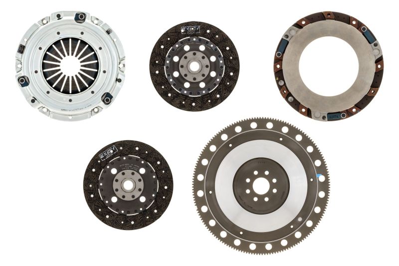 Exedy for 2011-17 Mustang 5.0L Organic 23 Teeth 8 Bolt Twin Disc Clutch