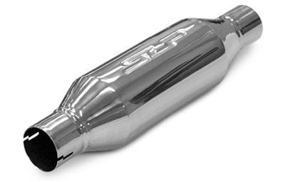 SLP LoudMouth II 3in Bullet-Type Muffler Polished Stainless Each