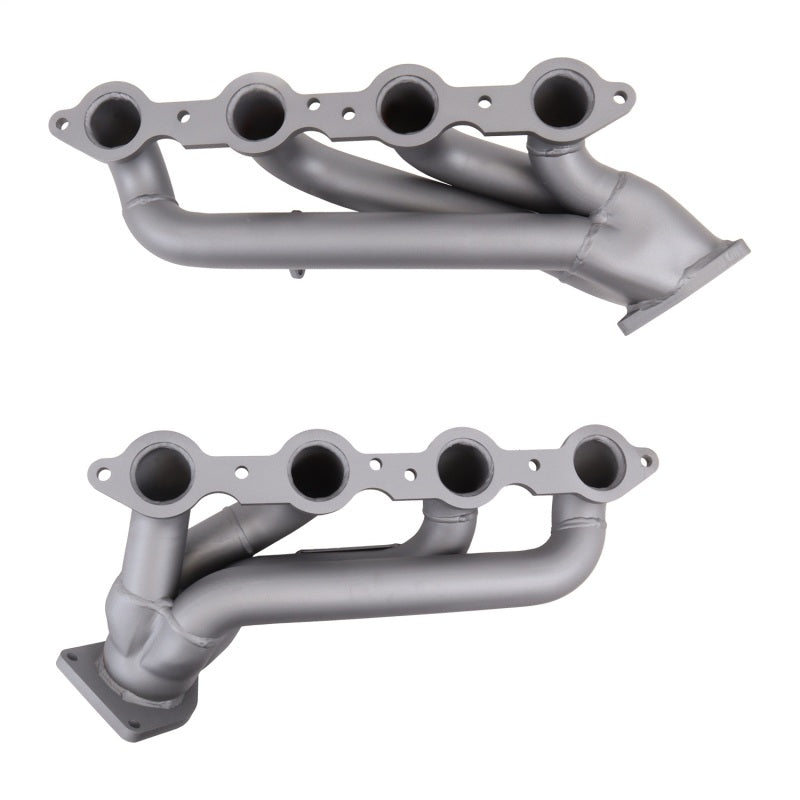 BBK Performance 4006 Shorty Headers 1-3/4 Titanium Ceramic for 2001-2013 Chevrolet, GMC and Cadillac 1500 Trucks and SUVs (6.0L)