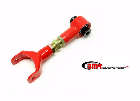 BMR 11-14 S197 Mustang Upper Control Arm On-Car Adj. with Spherical Bearings - Red