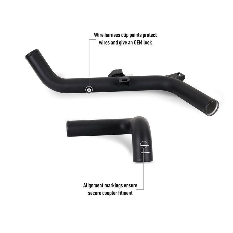 Mishimoto 21+ Bronco 2.7 Stock Location INT Kit MWBK Pipes BK Cooler - #MMINT-BR27-21KBBK