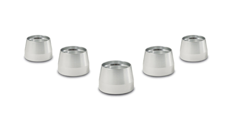 Vibrant -8AN PTFE Hose Olive Inserts - 5pk
