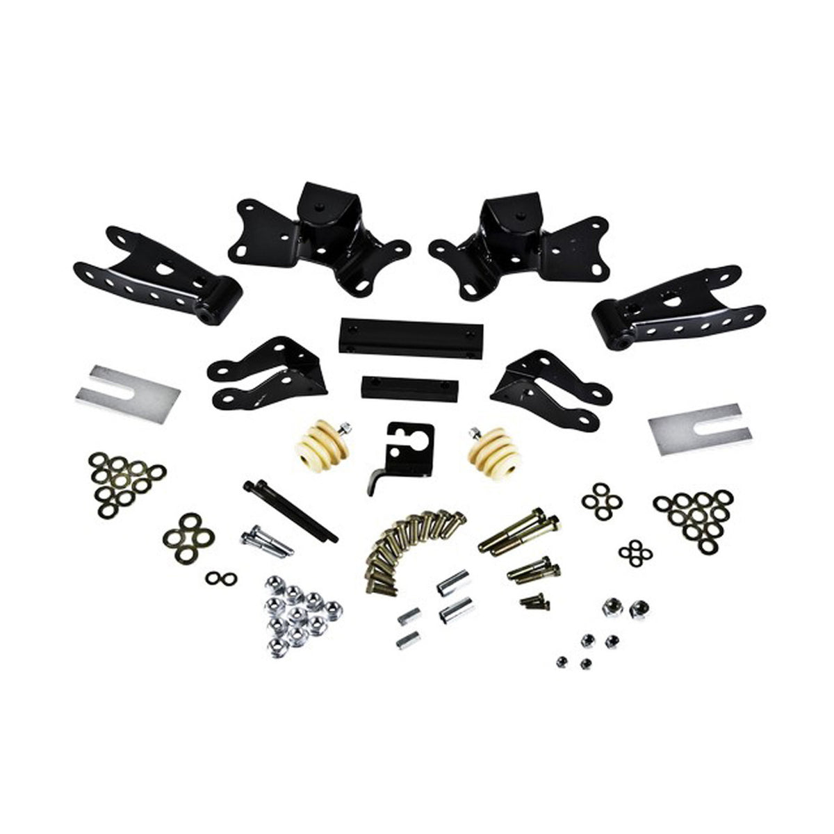 Belltech Shackle And Hanger Kit 1997-2000 for Chevrolet C2500/3500 4in Dually