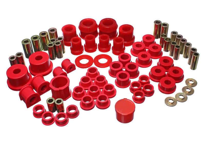 Energy Suspension for 06-14 Mazda Miata Red Master Bushing Set 11.18104R