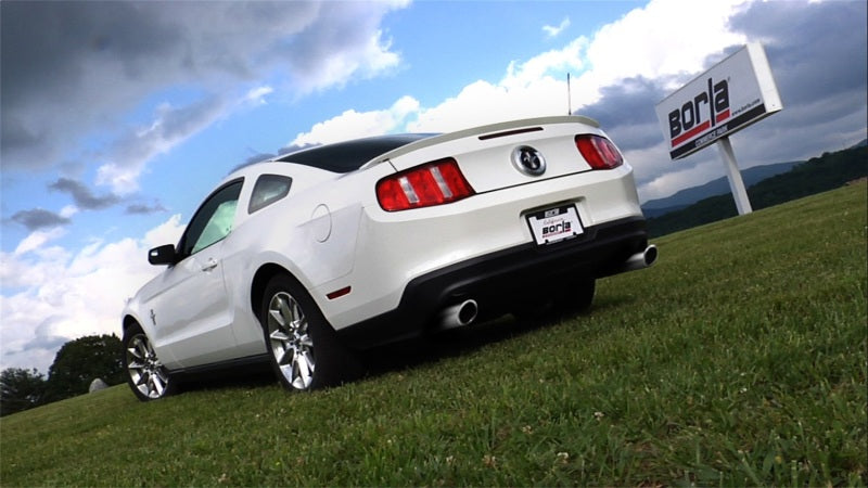 Borla 140375 2011 Ford Mustang 3.7L 6cyl 6spd RWD SS S-Type Catback Exhaust - #140375