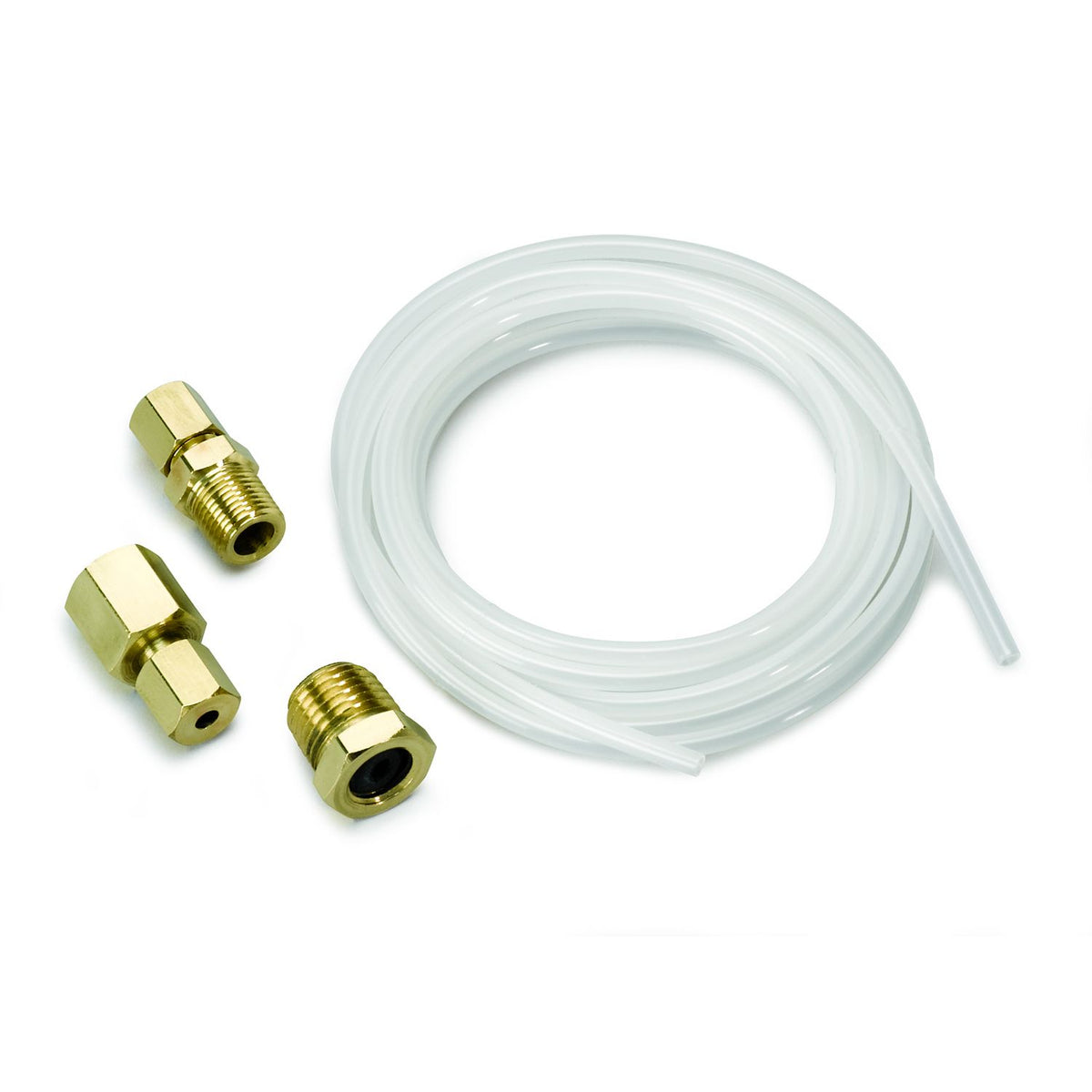 AutoMeter 3223 1/8in Nylon Tubing 10ft with Brass Compression Fittings