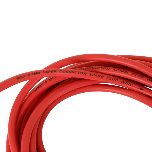 MSD 31389 Super Conductor Spark Plug Wire Set for Ford 351C-400, Socket