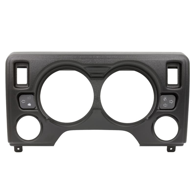 AutoMeter 90010 Direct Fit 4 Gauge Dash Panel for 1997-2006 Jeep Wrangler TJ