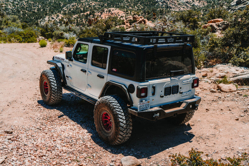 Body Armor 4x4 (JL-2965) for 2018+ Jeep Wrangler Full Width Rear Bumper w/ Tire Carrier Mount