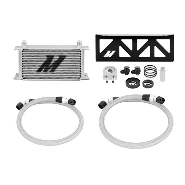 Mishimoto 13+ Subaru BRZ / 13+ Scion FR-S Oil Cooler Kit - Silver - #MMOC-BRZ-13