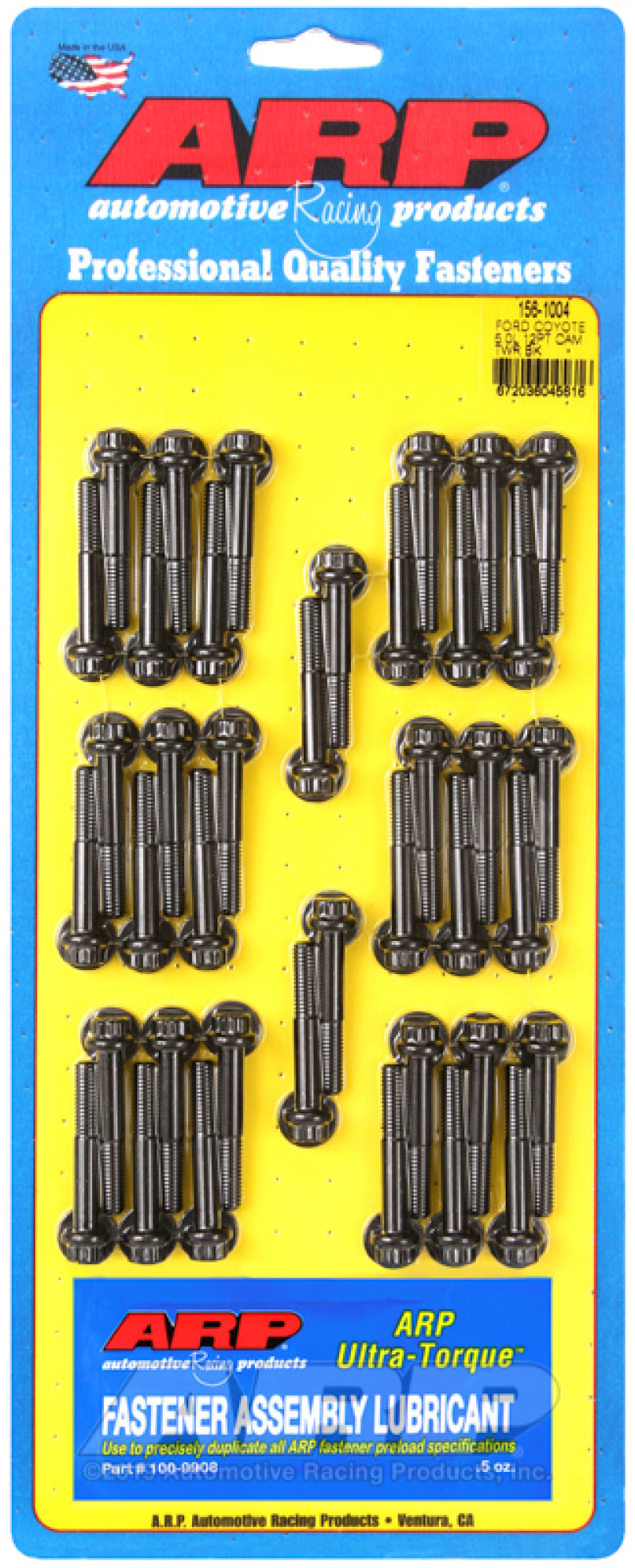 ARP 156-1004 for Ford Coyote 5.0L 12pt Cam Tower Bolt Kit