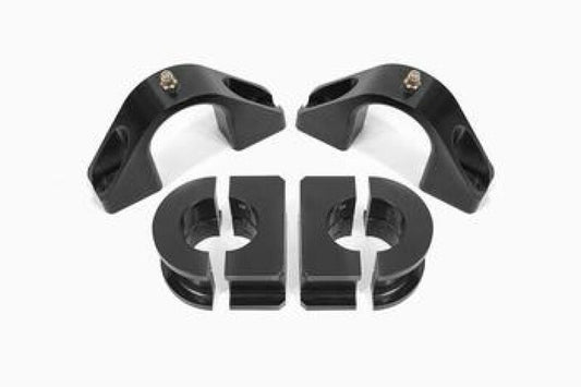 BMR Universal 1.25in Delrin Bushing Kit (For Billet Sway Bar Mounts) (Billet Mounts Included) - Black