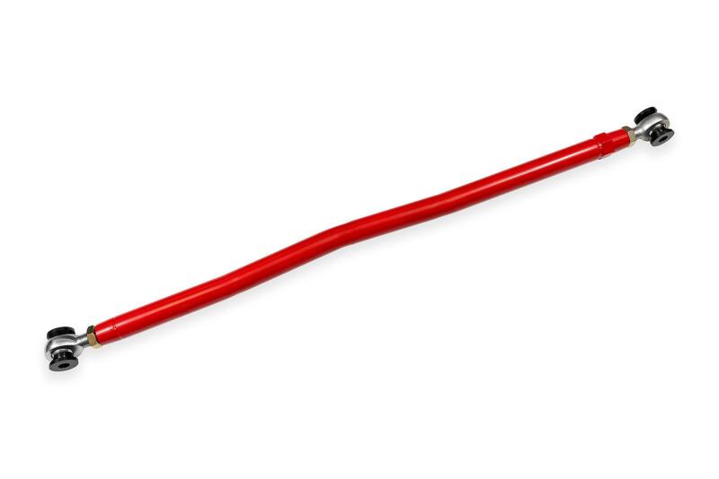 BMR 21+ Ford Bronco DOM Steel Panhard Rod with Double Adj. Rod Ends - Red