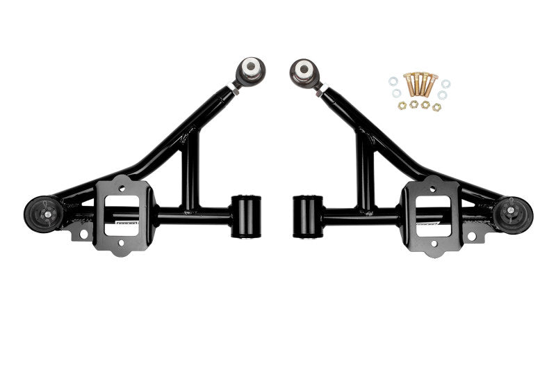 UMI Performance 2305-B Front Lower A-Arms Street Black for 1993-2002 GM F-Body