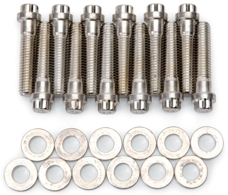Edelbrock 8579 Plated Intake Bolt Kit for 2176